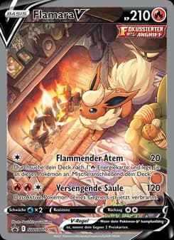 Flamara V card in German