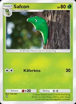 Safcon card in German