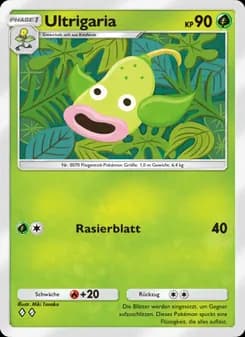 Ultrigaria card in German