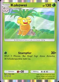 Kokowei card in German