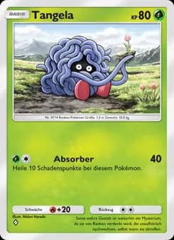 Tangela card in German
