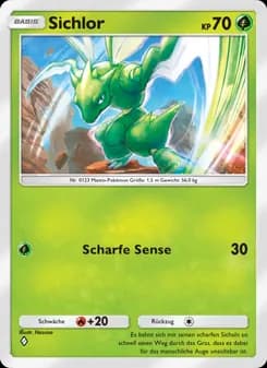 Sichlor card in German