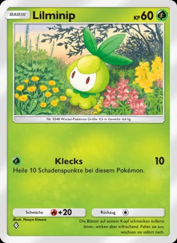 Lilminip card in German
