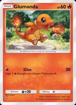 Glumanda card in German