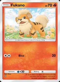 Fukano card in German