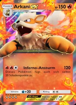 Arkani-ex card in German
