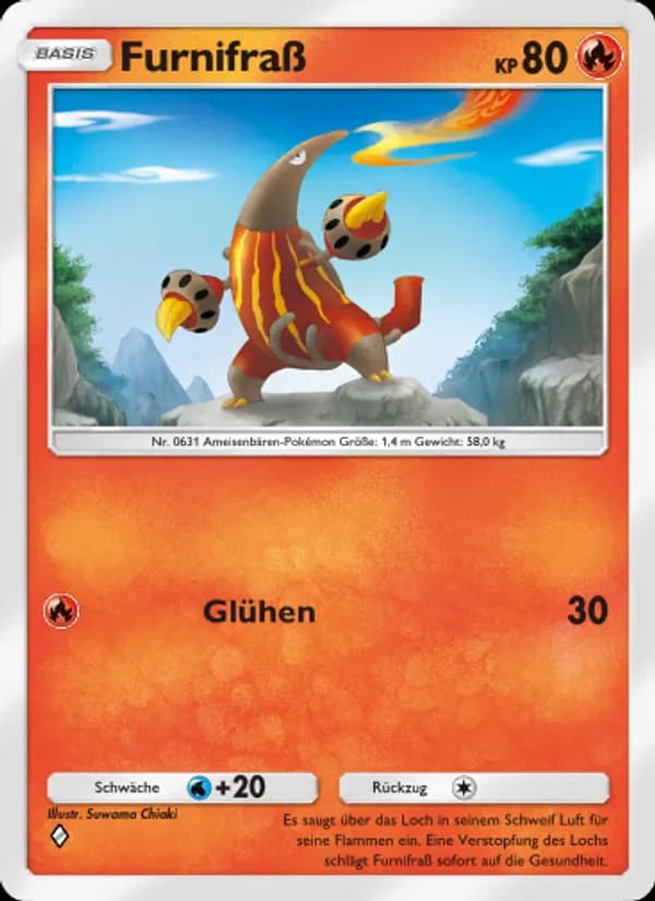 Furnifraß card in German