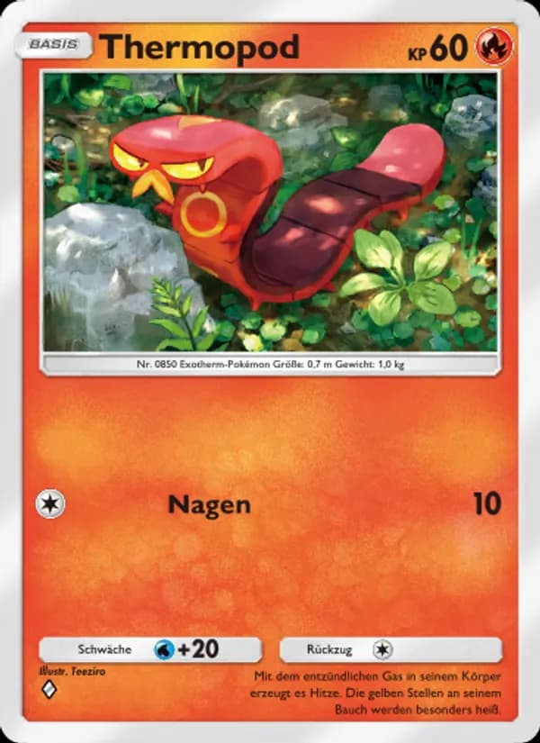 Thermopod card in German