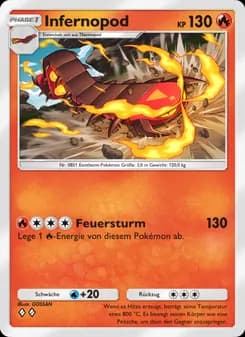 Infernopod card in German