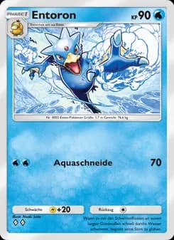 Entoron card in German
