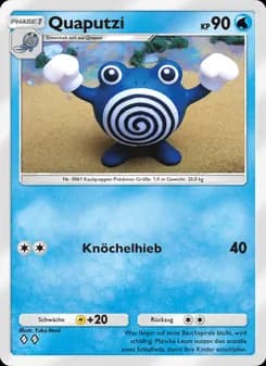 Quaputzi card in German