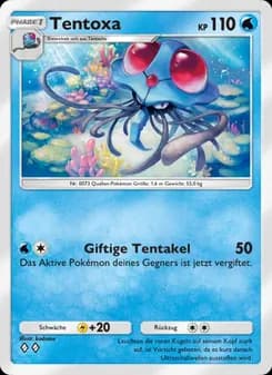 Tentoxa card in German
