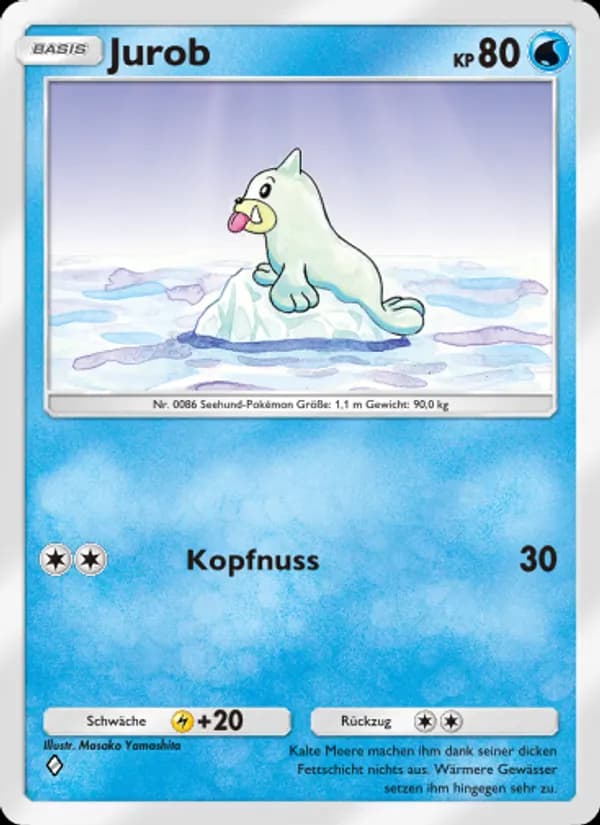 Jurob card in German