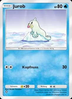 Jurob card in German
