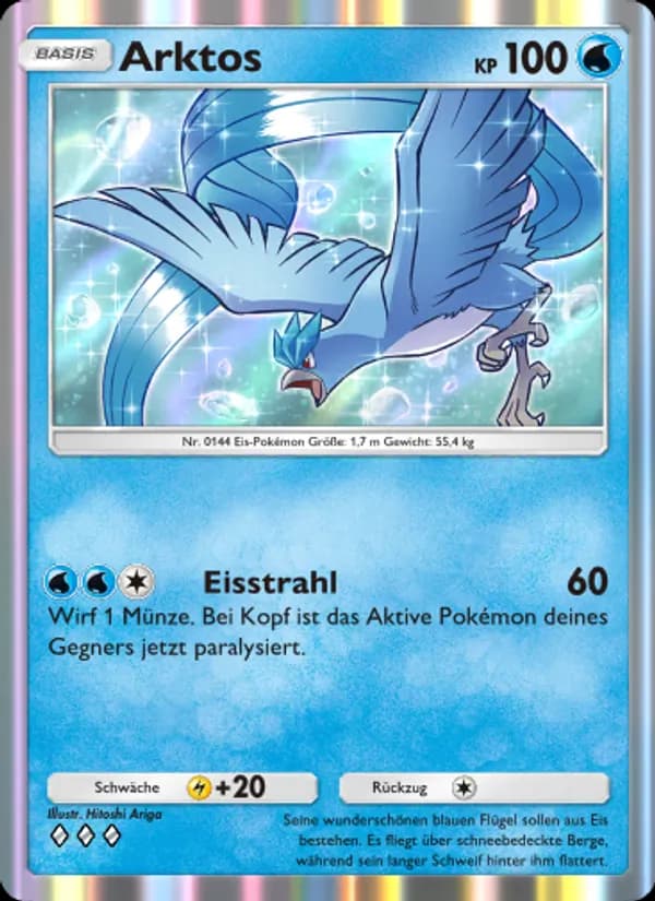 Arktos card in German
