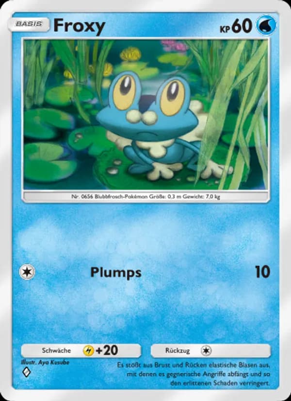 Froxy card in German