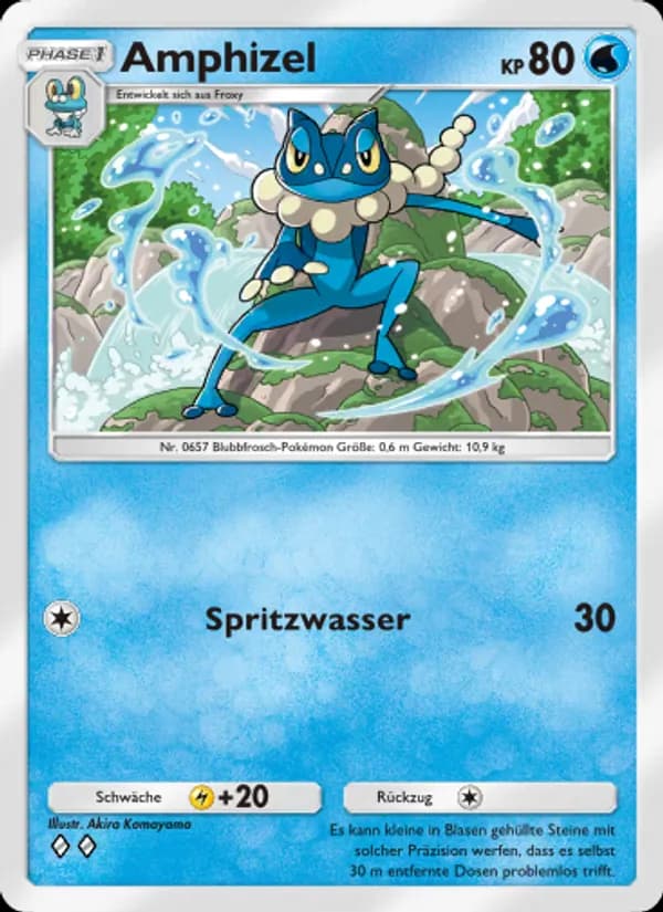 Amphizel card in German