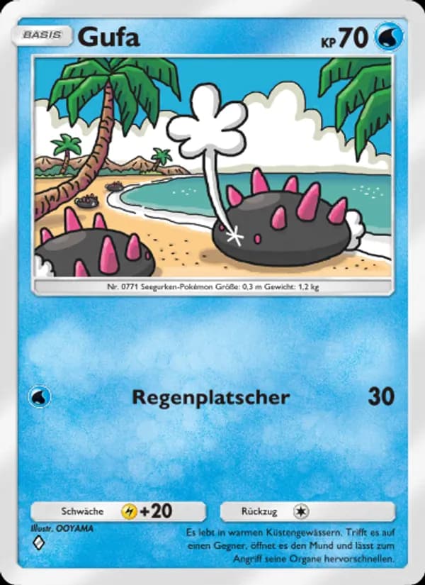Gufa card in German