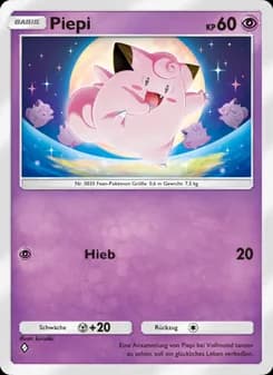 Piepi card in German