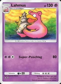 Lahmus card in German