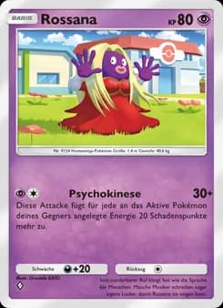 Rossana card in German