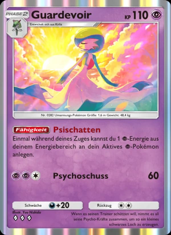 Guardevoir card in German