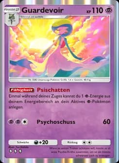 Guardevoir card in German