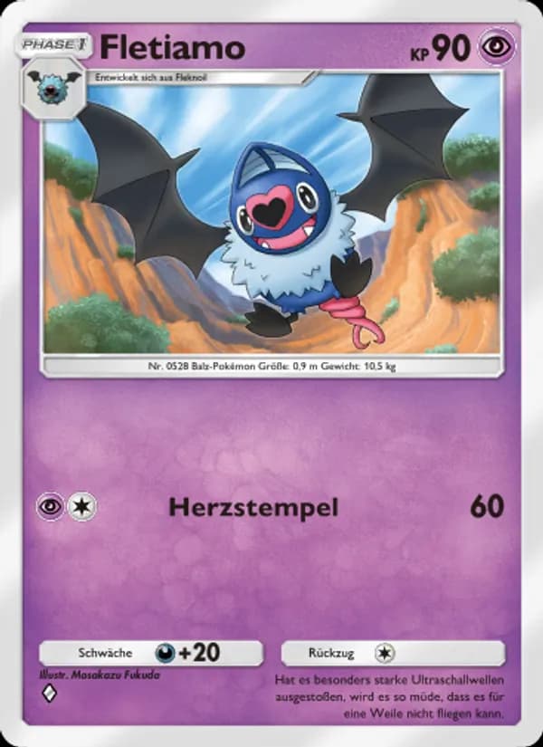 Fletiamo card in German