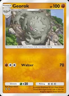 Georok card in German
