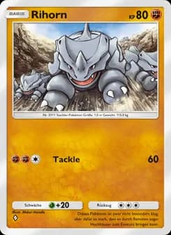 Rihorn card in German