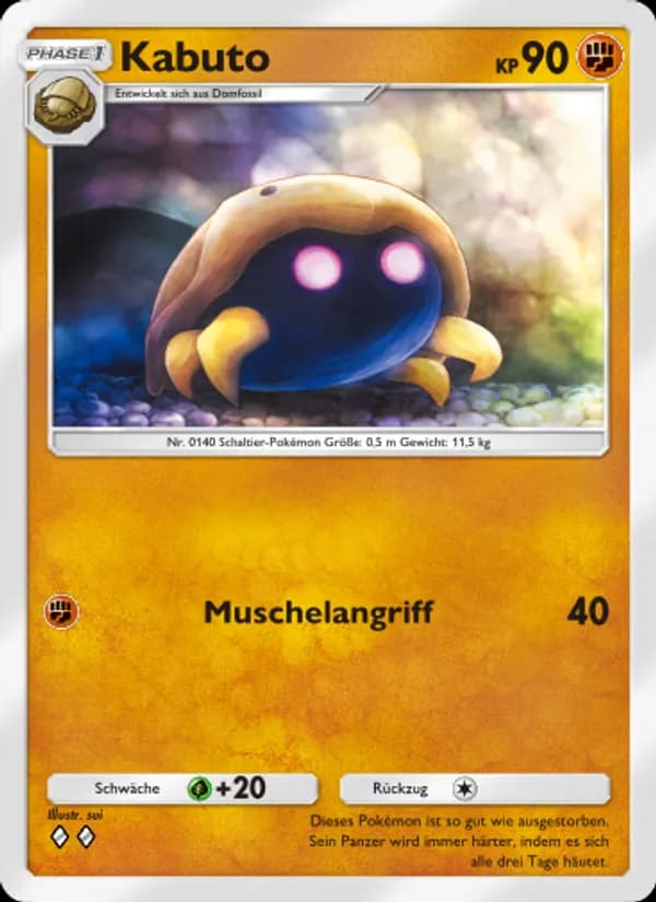 Kabuto card in German