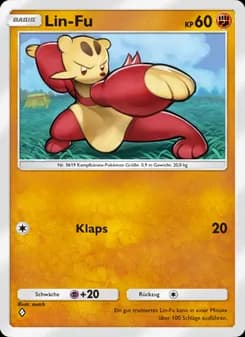 Lin-Fu card in German