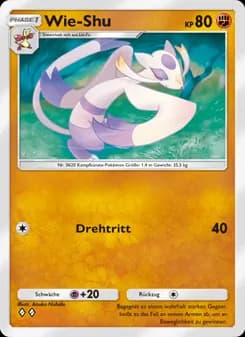 Wie-Shu card in German