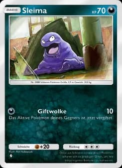 Sleima card in German