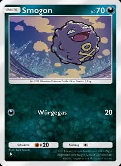 Smogon card in German