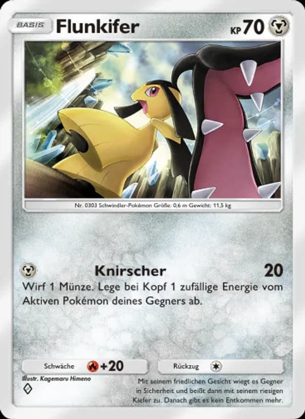 Flunkifer card in German