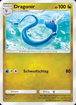 Dragonir card in German