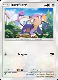 Rattfratz card in German