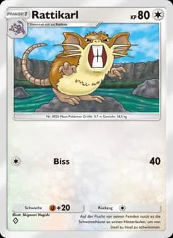 Rattikarl card in German