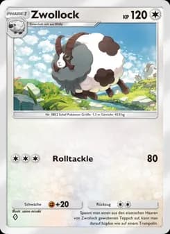 Zwollock card in German