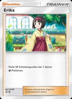 Erika card in German