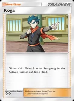 Koga card in German