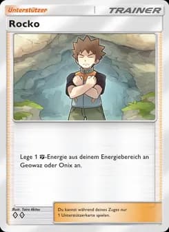 Rocko card in German