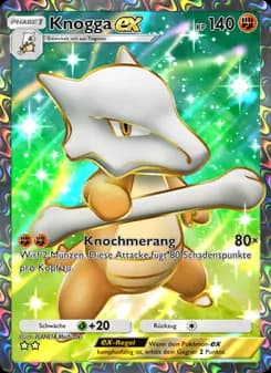 Knogga-ex card in German