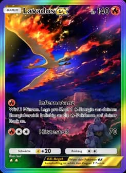 Lavados-ex card in German