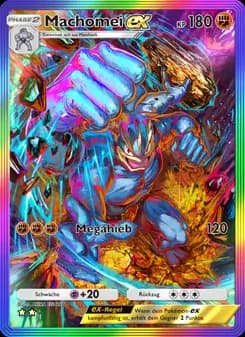 Machomei-ex card in German