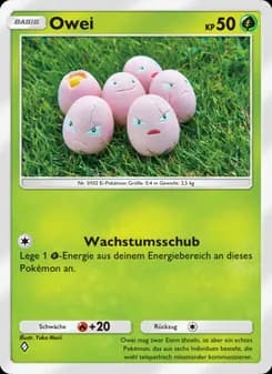 Owei card in German