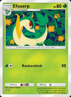 Efoserp card in German
