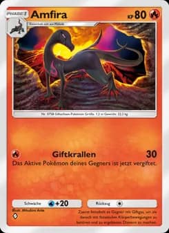 Amfira card in German