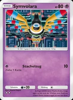 Symvolara card in German